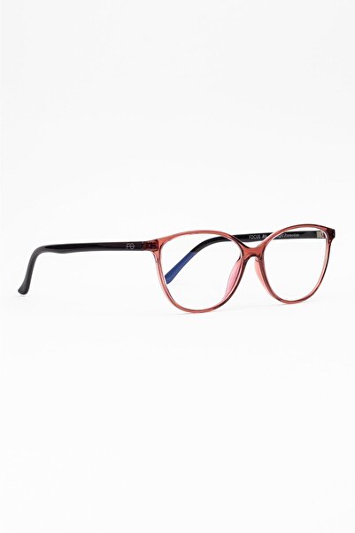 Focus On Eyewear Ohrid Gül Pembe Mavi Işık Korumalı Gözlükk