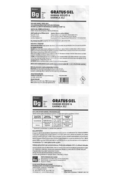 Baugen Gratus Gel 35 Gr Hamam Böceği Karınca Jel İlacı