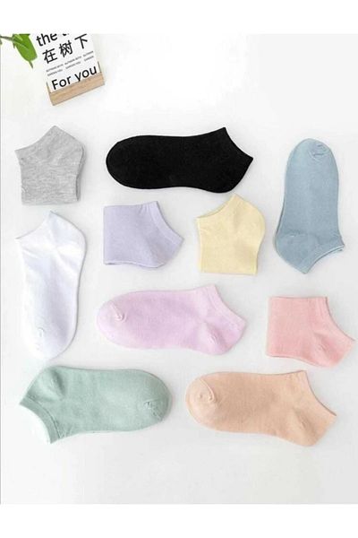 Meguca Socks Дамски смесени изключително меки цветни памучни обувки Комплект чорапи 8 чифта