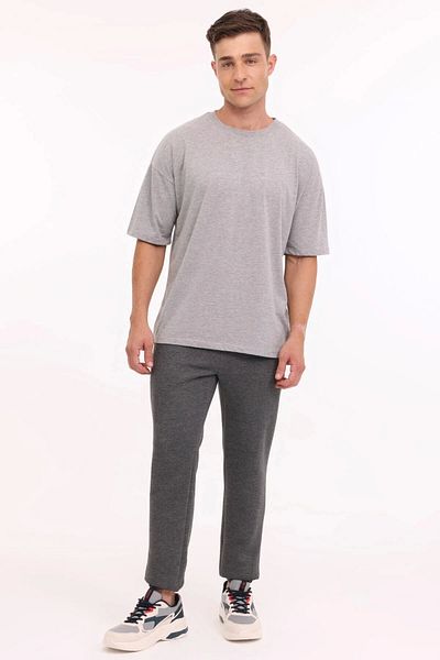 lumberjack Ανδρικό Jogger Sweatpants 4pr Mb Ct05 - Anthracite