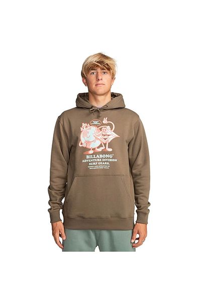 BİLLABONG Ανδρικό φούτερ Billabong Take Care Po καφέ