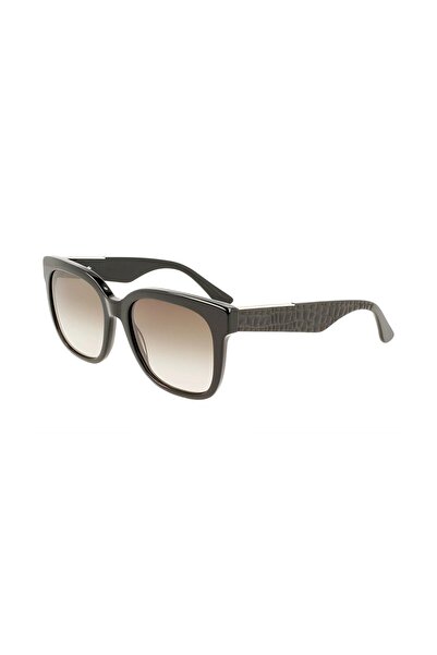 Lacoste L 970S 001 55 Women's Rectangular Black Bone Sunglasses