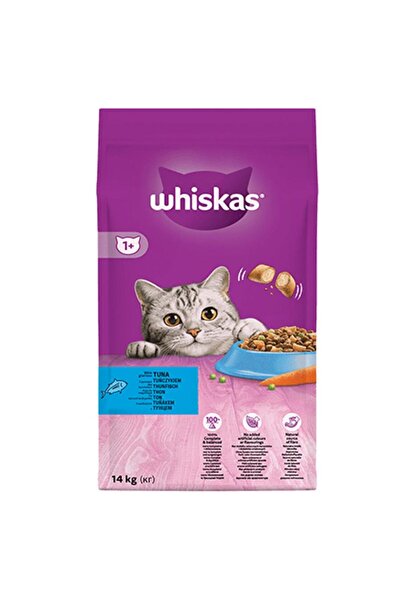 Whiskas Ton Balıklı Sebzeli Kuru Kedi Mama 14 Kg