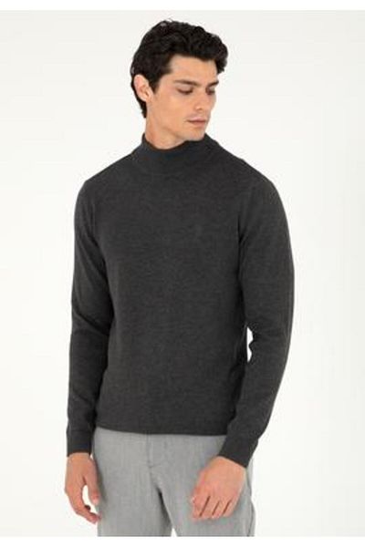 U.S. Polo Assn. Ybs-Bsk24 Anthracite Men's Sweater 1920947