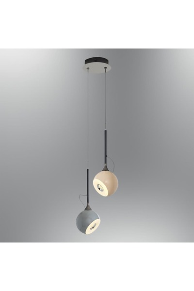 Özcan Aydınlatma Özcan Aydınlatma 2822-2A-28 Fleas 2'Lİ Sarkıt Mixed