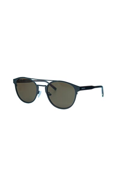 Lacoste L 263S 033 53 Men's Oval Gray Metal Sunglasses