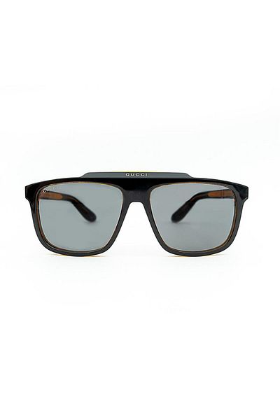 Gucci Gg 1039S 001 58 Men Black Square Sunglasses