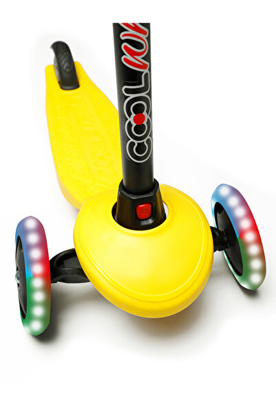Cool Wheels 3 3 Dragon Sarı Led Işıklı Scooter Dragon Işıklı Scooter Sarı 3+ Yaş Sarı 3+ Yaş