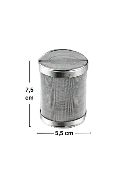 Evren 2 Adet Demlik Çaydanlık Içi Paslanmaz Tel Süzgeç, Çay Bitki Çayı Süzgeci (KAPASİTE: 4 YEMEK KAŞIĞI)