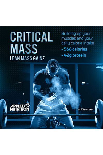 applied nutrition Critical Mass Lean Mass Gainz, Chocolate, 6 Kg