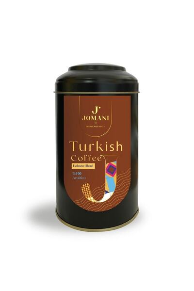 JOMANİ قهوة تركية بالكاكاو الخام - محمصة متوسطة - مطحونة - 250 جرام