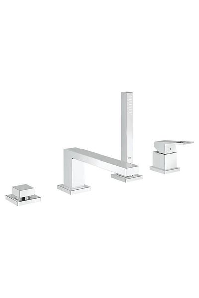 Grohe Eurocube 4 Holes Bathtub Faucet-19897001