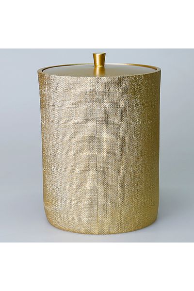 Selim Linen Bathroom Set Gold