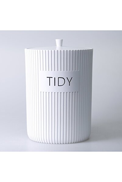 Selim Grooved Bathroom Set White