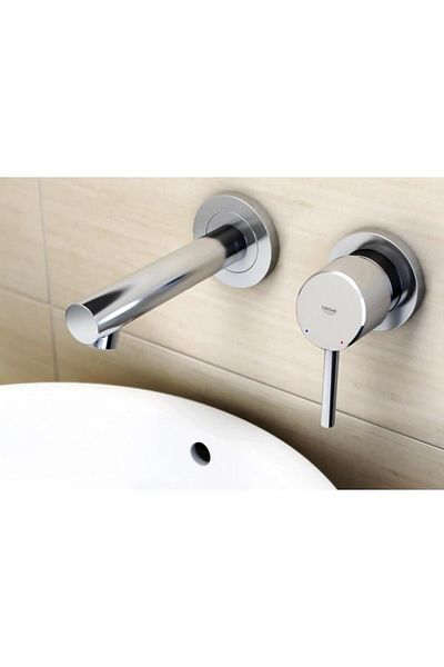 Grohe Concetto Two-Hole Wall Sink Faucet -19575001