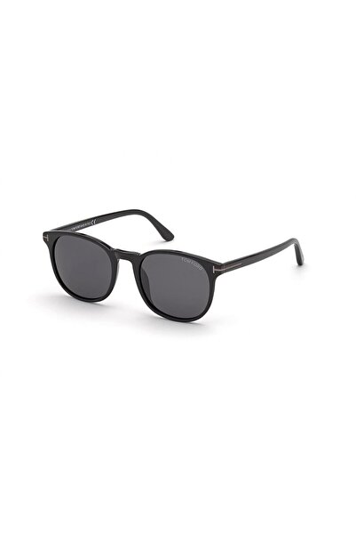 Tom Ford FT 0858NS 01A 51 Unisex Oval Siyah Kemik Güneş Gözlüğü