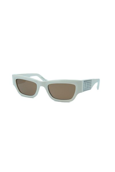 Karl Lagerfeld Kl 6141s 105 52 Women's Cat Eye White Bone Sunglasses