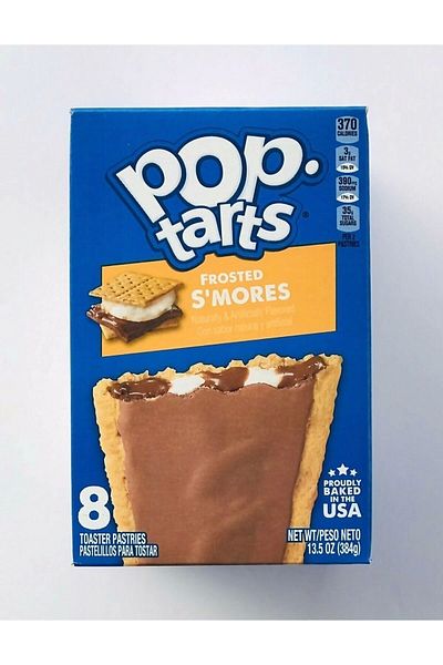Kellogg's 8 Pieces 384 Gr. Pop Tarts Frosted S'Mores