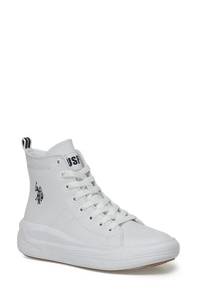 U.S. Polo Assn. U.S. Polo Assn Clementine Pu 3pr Pantofi albi pentru femei