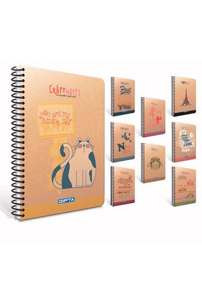 Gıpta 100 ورقة حرفية - دفتر ملاحظات مخطط مقاس A4