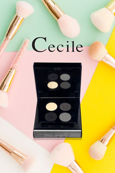 Cecile Matte Quatro Eyeshadow 4 Headlamp 801