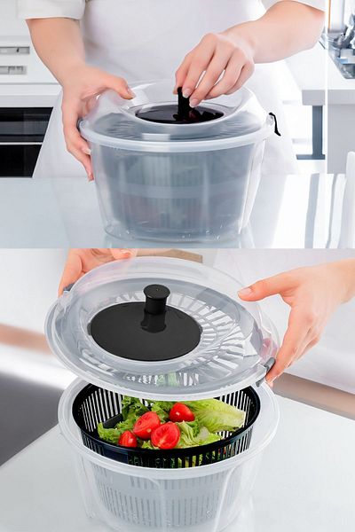 Porsima G-25 جندول فيجا - مجفف فواكه وخضروات عملي، غسالة خضراء، حاوية سوداء