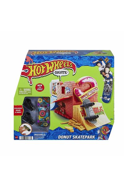 HOT WHEELS Hgt91 Skate Parmak Kaykay Macerasına Başlangıç Setleri