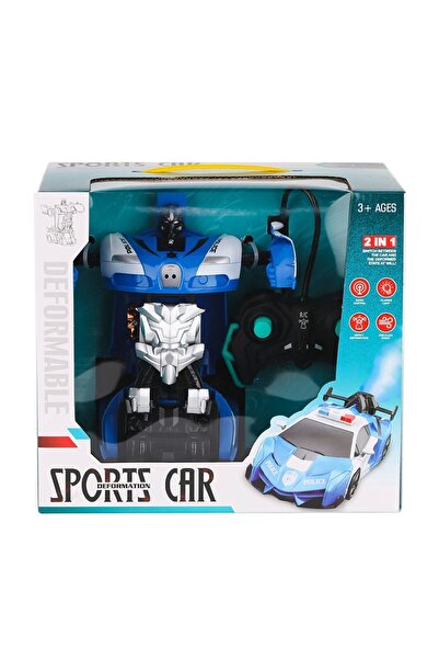 Genel Markalar 92D-11A-92D-1 Çok Fonksiyonlu Dönüşebilen Robot Araba -Karsan Oyuncak