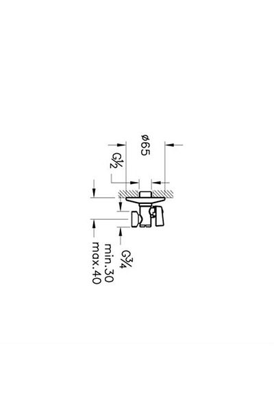 VitrA Filtered Washing Machine Tap Machine Fountain A45228