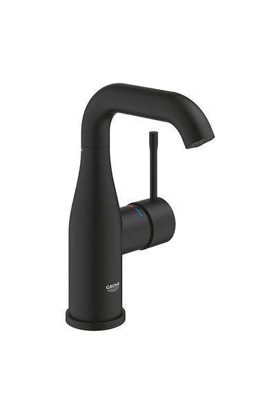Grohe Sink Faucet Essence M-Size Phantom Black - 24176KF1
