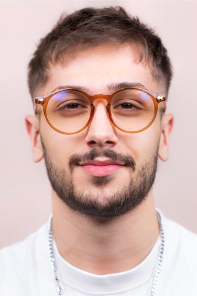 Focus On Spear Amber Blue Light Filtered Screen Glasses