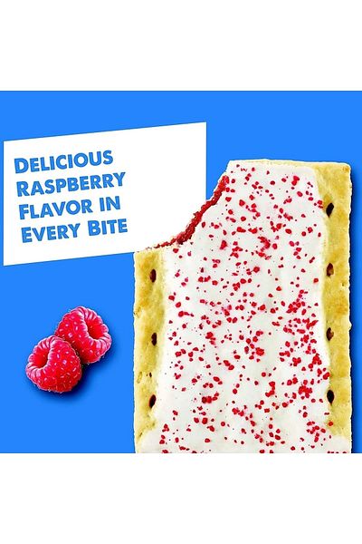 Kellogg's 8 Pop Tarts - Frosted Raspberry 384 Gr.