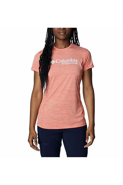 Columbia W Titan Pass Graphic - Tricou cu mânecă scurtă pentru femei