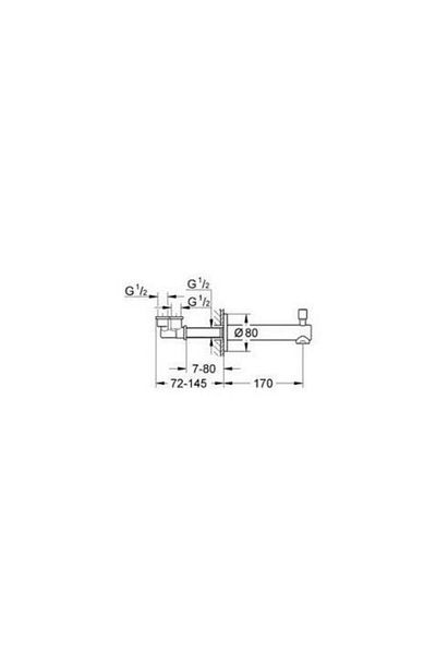 Grohe Concetto Spout with Direction Changer -13281001