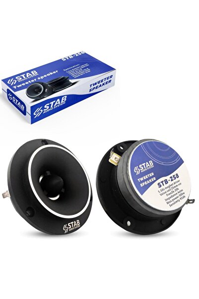 SH TICARET STAB STB-258 Tweeter 10cm 500 Watt 2 Adet