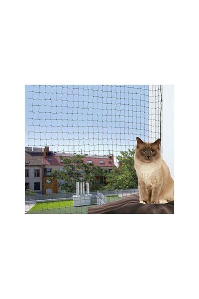 Trixie Green Cat Glass Protection Net - 8X3 m