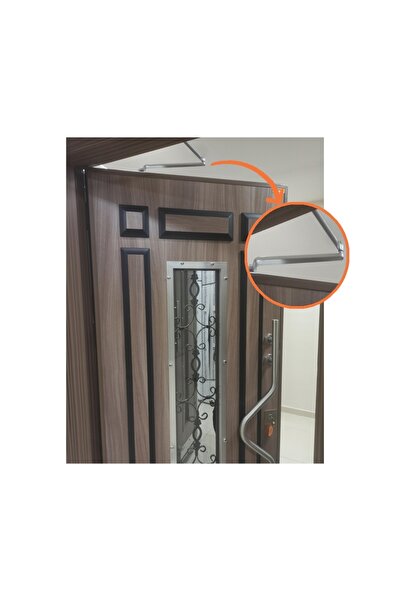 CocoVia Kapı Hidroliği - Paslanmaz Kapı Yayı ( 3 Numara / 40 - 65 kg - Gümüş )