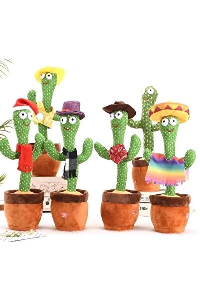 Kaktüs Konuşan Sesli Işıklı