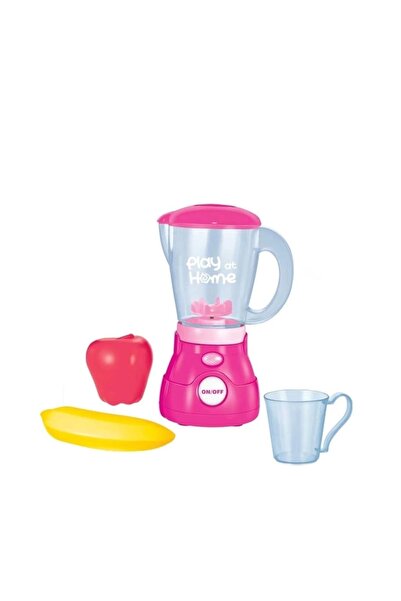 Vardem Children's Lighted Blender - Qf26137P-Q26137G Model, Realistic Movement, Accessory Toy