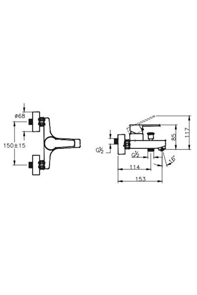 Artema Nora S Bathroom Faucet - A42870