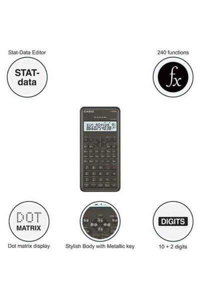 Casio Fx-82ms 2. Versiyon Bilimsel Fonksiyonlu Hesap Makinesi