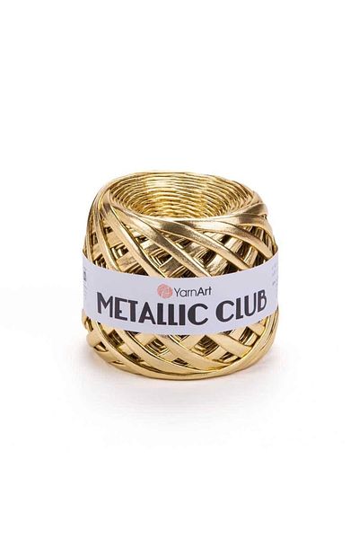 Yarnart Metallic Club - Knitted Rope 8105-Gold Model Sweatshirt