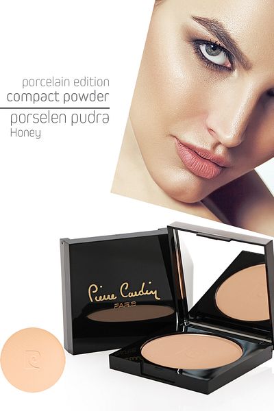 Pierre Cardin Porcelain Edition Compact Powder - Powder - Honey