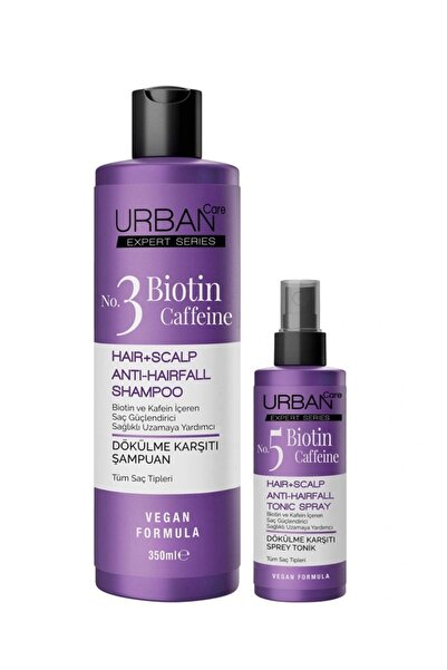 Urban Care expert serisi no3 biotin&caffeine şampuan +no.5 saç kremi