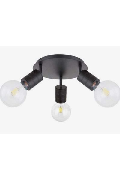 demet habek mylights Modern Sports Ceiling Plophonier Chandelier Triple Chandelier with E27 Lampholder