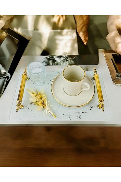 CyzHome Soulmate Promise Coffee Tray