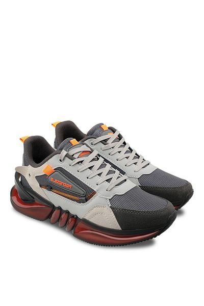 Slazenger Šedé tenisky ZENON - Pánské boty SA13RE023-200