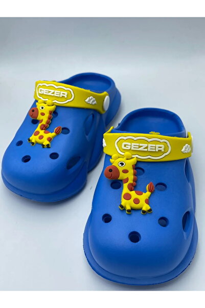 GEZER Erkek Çocuk Cross Terlik PAPAĞAN Desenli