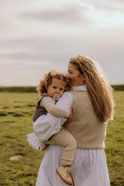 Frigg Little Viking Silikon Emzik - Sigrid Cream 6-18 Ay