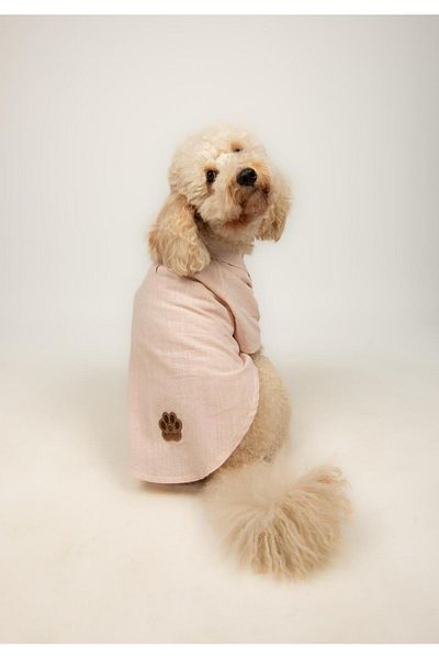 Buf & Buf Lolly - Summer Linen Cat Dog Shirt Small Medium Breed